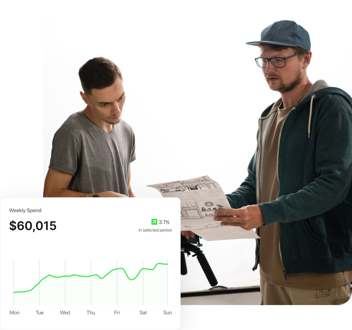 Modern banking designed for production teams.